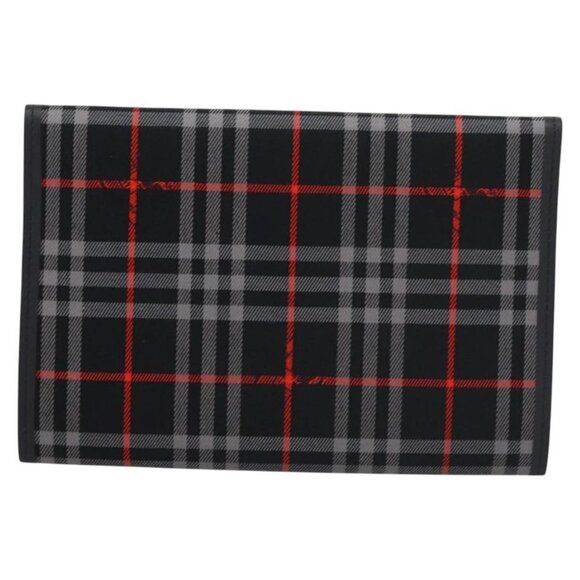 BURBERRY Nova Check Day Planner Cover Canvas Navy Auth - Picture 3 of 15